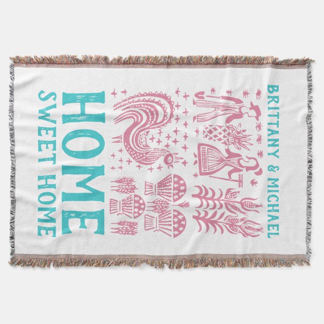 Vintages Pyrex Muster - Butterprint (amisches) Decke (Vorderseite)