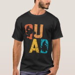 Vintages Quad Funny Quad Rider Atv Gabe Cooles Ret T-Shirt<br><div class="desc">Mit diesem Vintagen Quad-Rider-Design bekommt man Nostalgie. Perfektes Geschenk für Jungs und Männer,  die ATVs und Retro-Stil Liebe. Cool und zu Weihnachten lustig.</div>