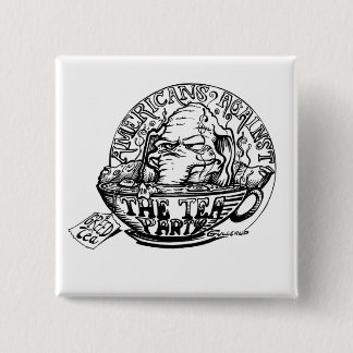 Vintages quadratisches Button