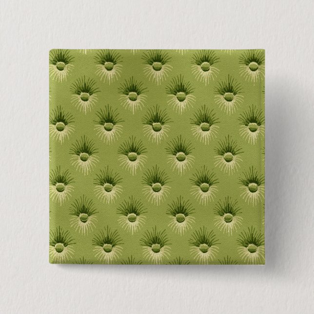 Vintages Quarzpapier Button (Vorderseite)