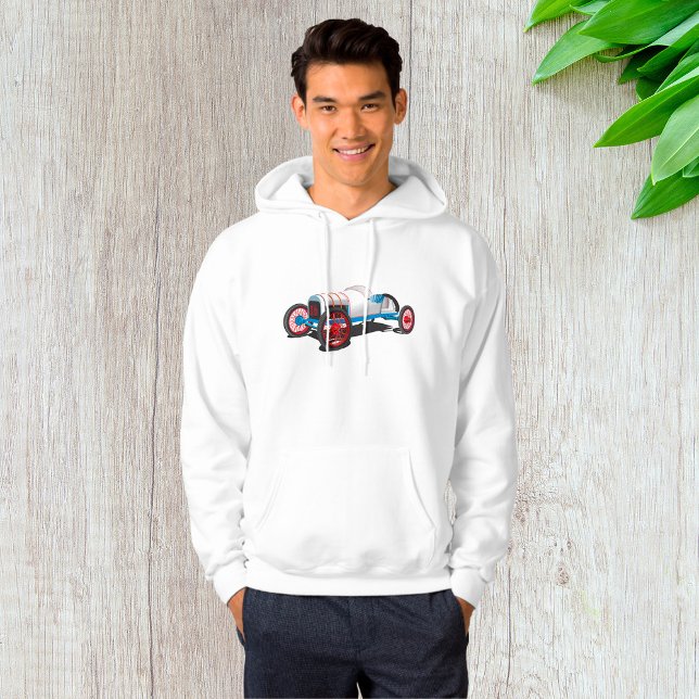 Vintages Race Car Classic Auto Hoodie (Von Creator hochgeladen)