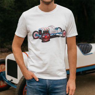 Vintages Race Car Classic Auto T-Shirt