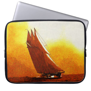 Vintages Racing Yacht Laptopschutzhülle