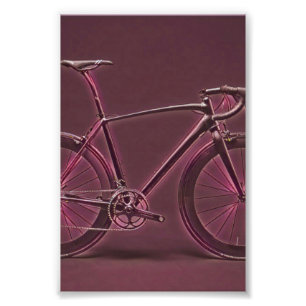 Vintages Radgeschenk für Radfahrer Fotodruck