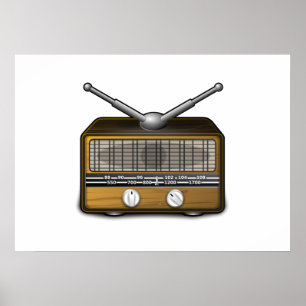 Vintages Radio Poster