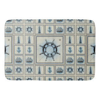 Vintages Radmuster Badematte