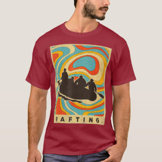 Vintages Rafting Sport Retro Poster Geschenk T-Shirt