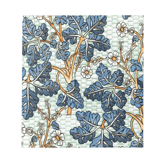 Vintages Reben Notizblock (Vorderseite)