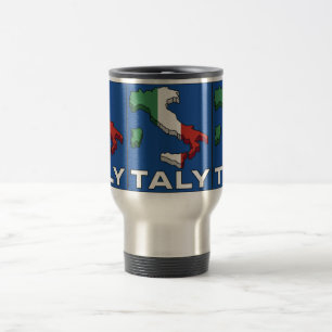 Vintages Reise-Italien-Logo Reisebecher