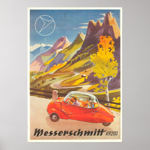 Vintages Reise-Plakat - Deutschland Poster