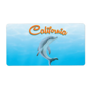 Vintages Reiseplakat für Dolphin
