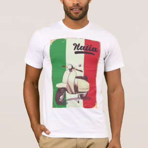Vintages Reiseplakat Italien-Rollers T-Shirt