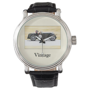 Vintages Rennen Armbanduhr