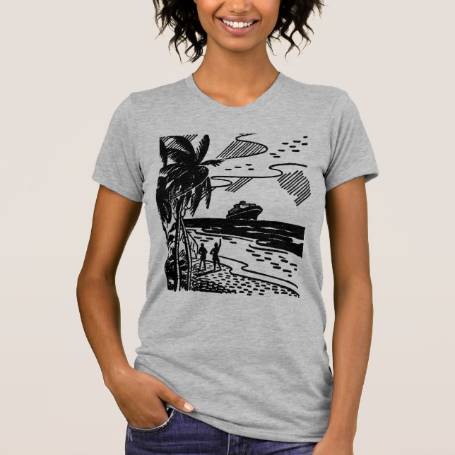 Vintages Resort T-Shirt (Vorderseite)