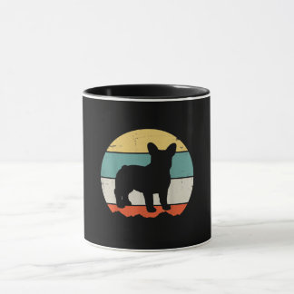 Vintages Retro Bulldog Geschenk für Hunde Vater Ma Tasse