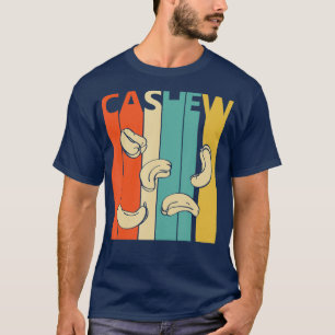 Vintages Retro Cashew Cashew Nut Geschenk T-Shirt