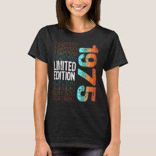 Vintages Retro-Geburtsjahr 1975 T-Shirt