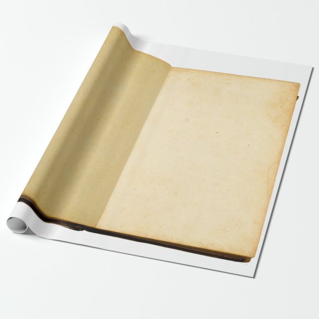 Vintages Retro Geschenkpapier (Ungerollt)