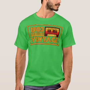 Vintages Retro-Kassettenband 1983 T-Shirt