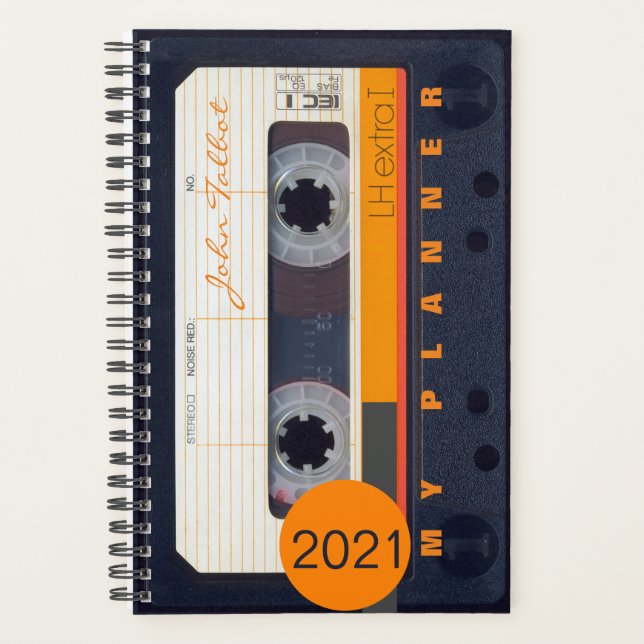 Vintages Retro-modisches 80er-Audioband-Tape Pl Planer (Vorderseite)