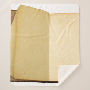 Vintages Retro Sherpadecke