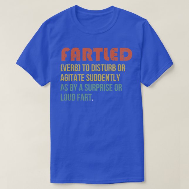 Vintages Retro-Zeichen T-Shirt (Design vorne)