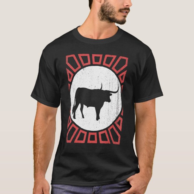 Vintages Retrostil T-Shirt (Vorderseite)