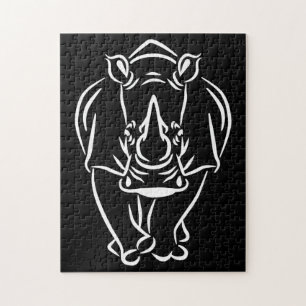Vintages riesiges Rhino Brilliant Tiergeschenk