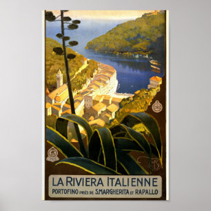 Vintages Riviera Poster Italien