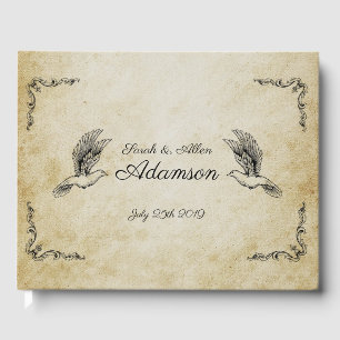 Vintages romantisches Gästebuch