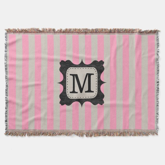 Vintages rosa decke (Vorderseite)