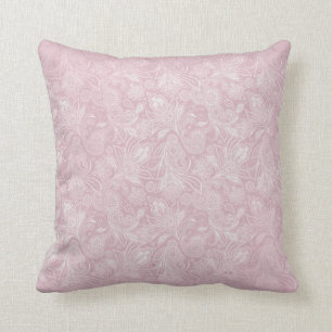Vintages rosa Paisley Kissen