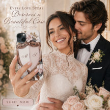 Vintages Rosa-Peonies-Rokoko Hochzeitsstift Wappen