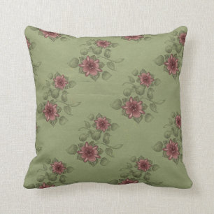 Vintages Rosen-Garten MoJo Throw-Kissen Kissen