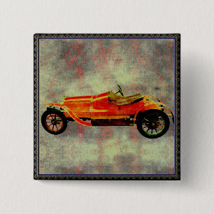 Vintages Rotes Auto Button
