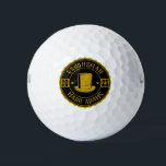 Vintages Round Abzeichen Tall Hat Elegante Trauzeu Golfball<br><div class="desc">Genießen Sie Ihren besonderen Tag mit diesem exquisiten, Vintag inspirierten Trauzeugen-Geschenk, das eine gelungene Mischung aus klassischer Eleganz und zeitgenössischem Flair bietet. Diese sorgfältig gestalteten Merchandises sind ein maßgeschneidertes und personalisiertes Geschenk, das Hochzeiten, Bachelor-Partys, Verlobungsfeiern und darüber hinaus eine Touch der Eleganz verleiht. Jedes Produkt kann mit den Namen oder...</div>