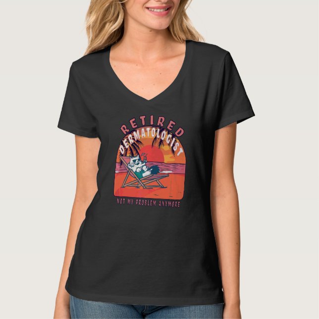 Vintages Ruhestand T-Shirt (Vorderseite)