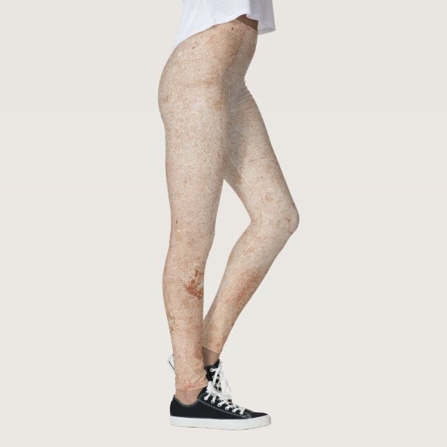 Vintages rustikales Muster Yoga Trendy Leggings (Rechts)