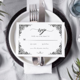 Vintages rustikales Schwein I Do GRILLEN Lässig Ho RSVP Karte