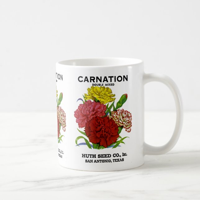 Vintages Saatgut Kaffeetasse (Rechts)