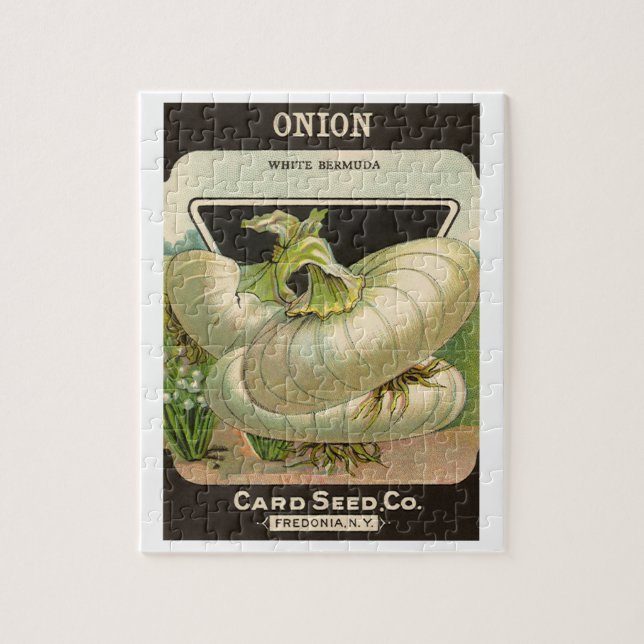 Vintages Saatgutpackungslabel "Best Western Union  (Vertikal)