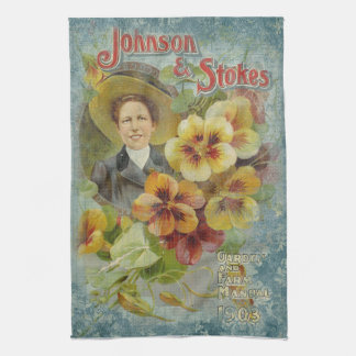 Vintages Saatkatalog Handtuch