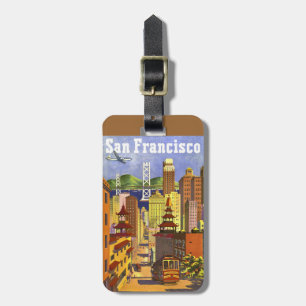 Vintages San Francisco Gepäckanhänger