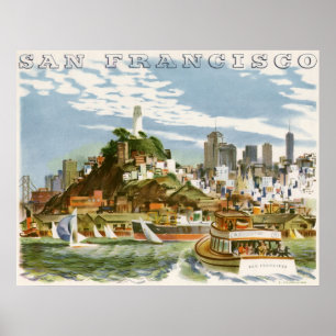 Vintages San Francisco Poster