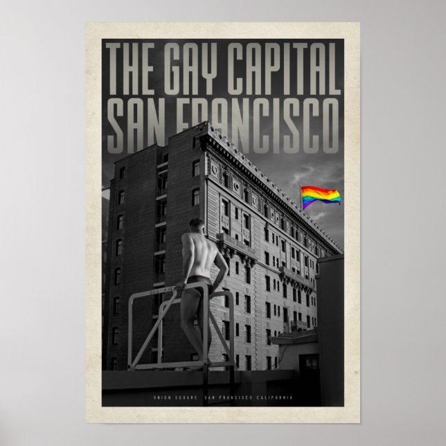 Vintages San Francisco Travel Poster (Vorne)