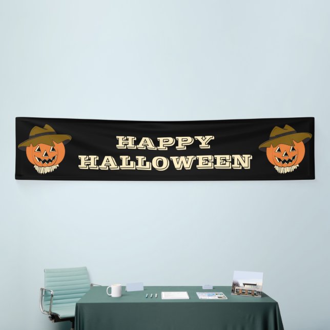 Vintages Scarecrow-Banner Banner (Messeveranstaltung)