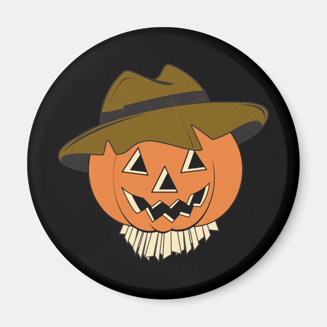 Vintages Scarecrow-Magnet Magnet (Vorne)