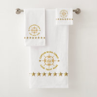 Vintages Schiff mit dem Gold White Nautical Boat W