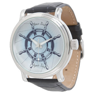 Vintages Schiffrad Armbanduhr