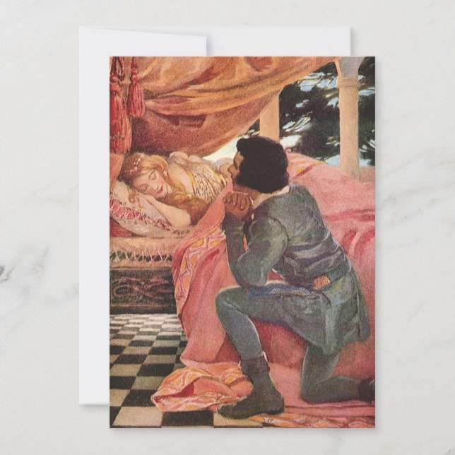 Vintages Schlafen Schönheit von Jessie Willcox Smi (Vorderseite)